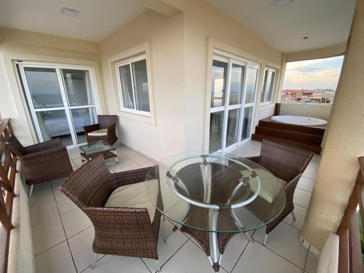 Beachfront Apt & Jacuzzi Taíba Buitenkant foto